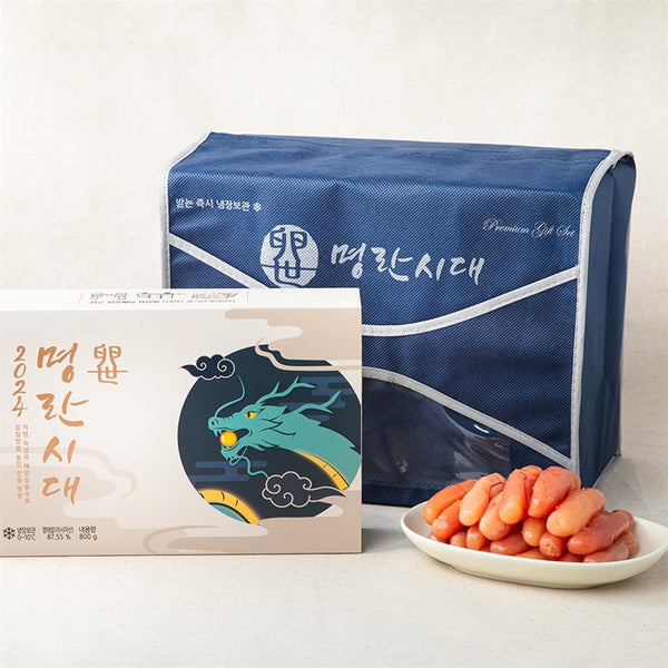 Deliver 8 Mar. (Pre-Order) Premium Korean Less Salted Pollock Roe 명란젓 350g