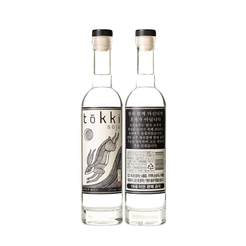 Deliver 27 Sep. (Pre-Order) Tōkki Soju White Label 토끼소주 375ml