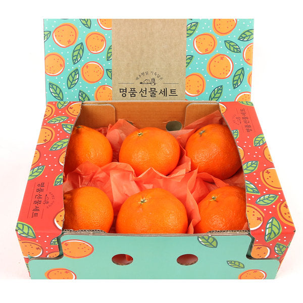 Premium Red Hyang Mandarins 레드향 선물세트 - 2kg