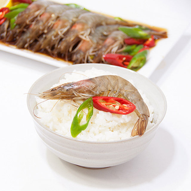 Deliver 26 Apr. (Pre-Order) Korean Soy Sauce Marinated Shrimps (Ganjang Saewoojang) 새우장, ILMI Restaurant 7차 리오더- 1.1kg (22pcs)