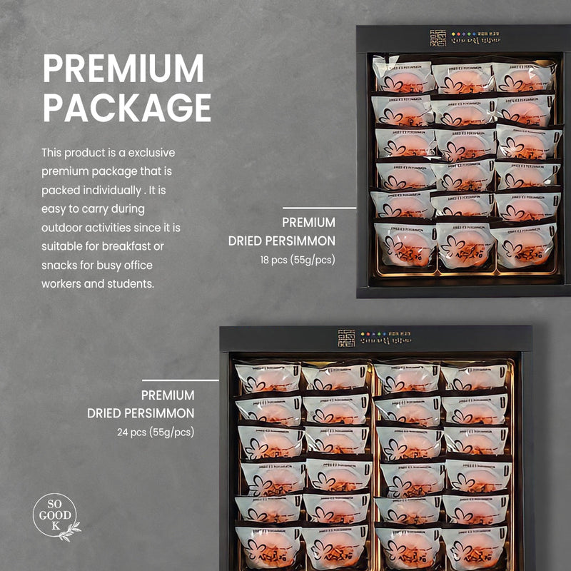 Deliver 19 Apr. (Pre-Order) Korean Sangju Dried Persimmon Gift Set 곶감선물세트