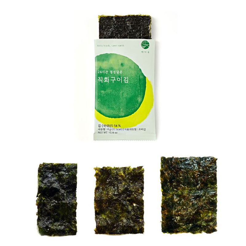 BADASOOP Roasted Seaweed Snack (1 box) 120g