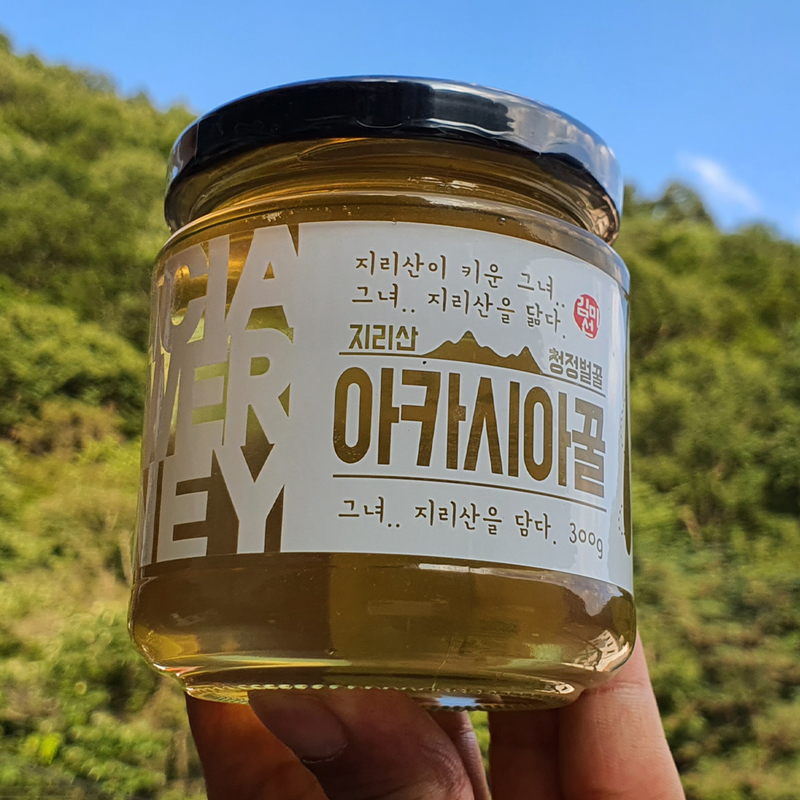 Premium Gift Set Natural Honey Set of 3 지리산 천연 벌꿀 3종 선물세트