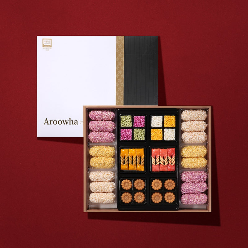 Deliver 27 Sep. (Pre-Order) ArooWha SeolHang Korean Cookie Gift Box 담양한과 설향