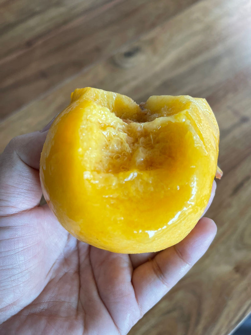 Premium Korean Yellow Peach 황도복숭아 - approx. 1.5kg 4~5pc/box