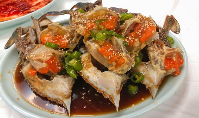 Korean Soy Sauce Marinated Crabs - Ganjang Gejang