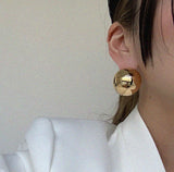 Deliver 6 Oct. (Pre-order) SFERA Gold E and Silver E Earrings