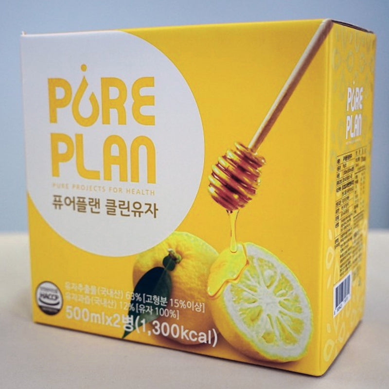 퓨어플랜 유자시럽 Pure Plan Yuja (500ml)