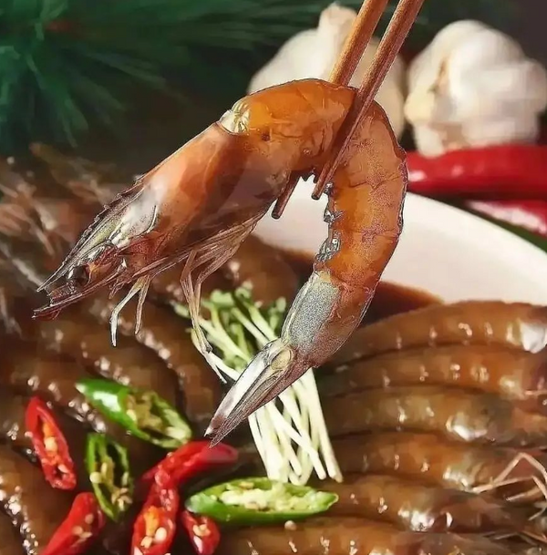 Deliver 8 Mar. (Pre-Order) Korean Soy Sauce Marinated Shrimps (Ganjang Saewoojang) 새우장, ILMI Restaurant 7차 리오더- 1.1kg (22pcs)