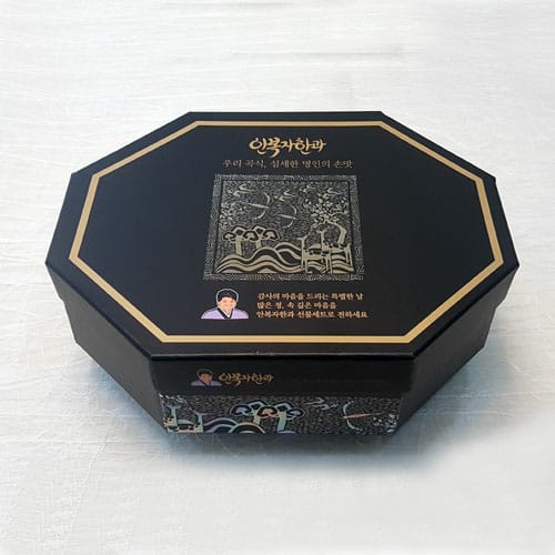 Ahnbokja HanGwa 한과 팔각정- Korean traditional confectionery - Octagon