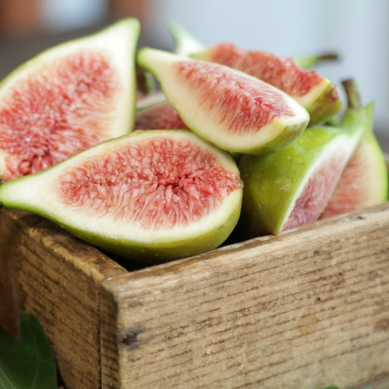 Premium Korean Muhwadam Organic Fresh Green Figs 오가닉 청무화과 - approx. 600g