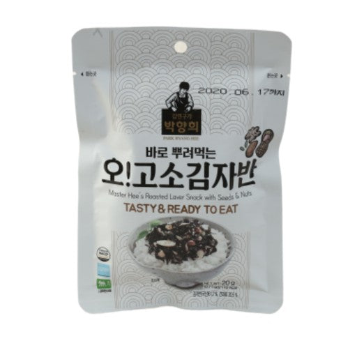 MASTER HEE’S Roasted Laver Snack (6x20g) 김자반 6팩