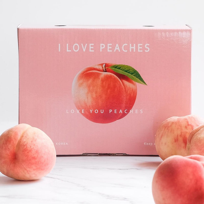 Premium Korean White Peach 백도복숭아